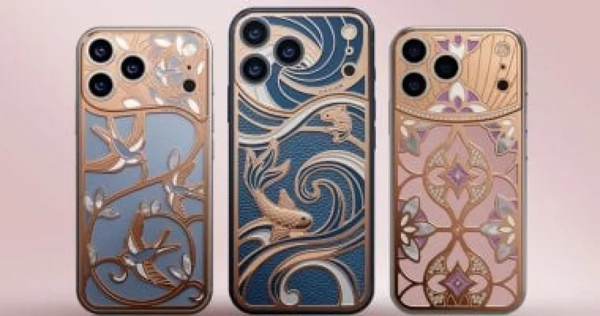 "كافيار" تطلق آيفون 17 برو بتصميمات "حديقة عدن" الفاخرة بأسعار تصل للمليون جنيه