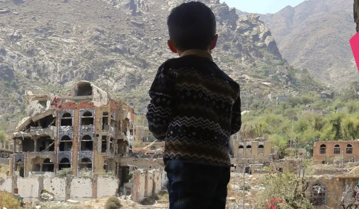 تعز: العثور على طفلين مفقودين على قيد الحياة داخل بئر مكشوفة