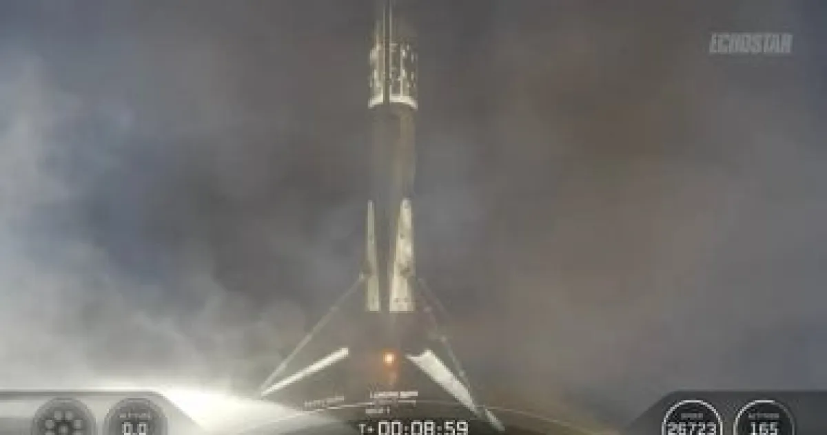 سبيس إكس تنجح في إطلاق قمر صناعي ضخم للبث التلفزيوني