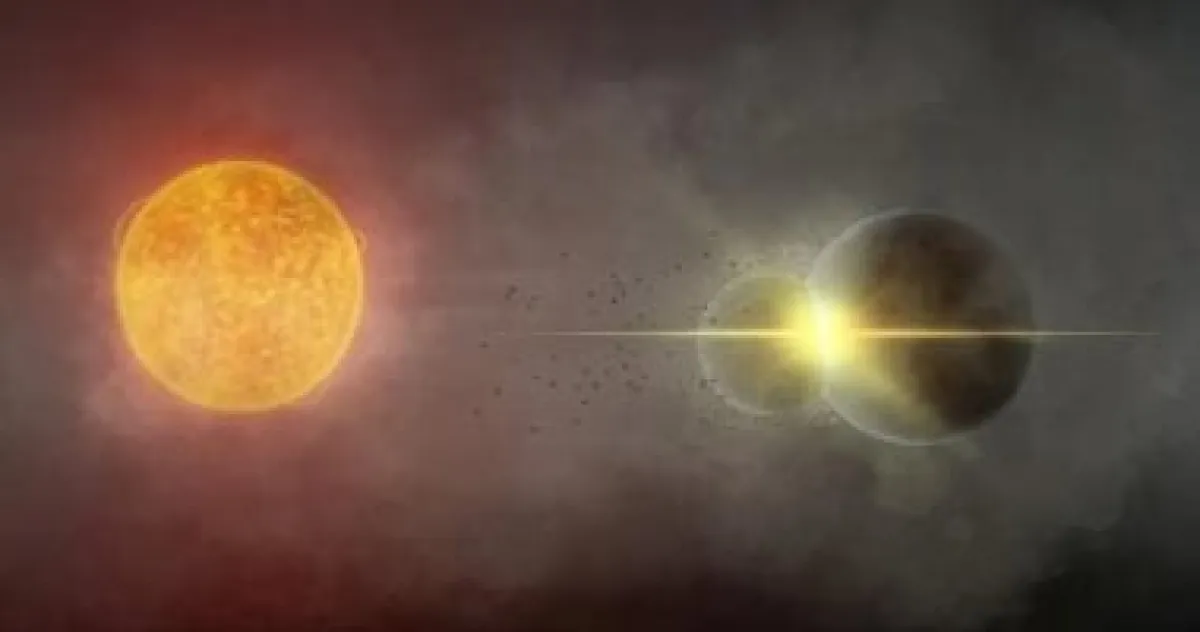 رصد "تصادم كوكبي هائل" حول نجم يبعد 11 ألف سنة ضوئية