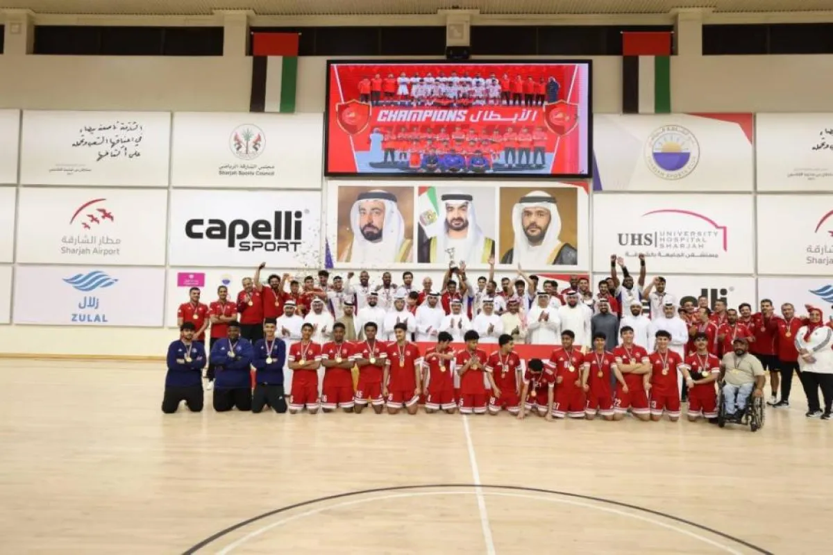 نادي الشارقة يحسم كأس اتحاد اليد للرجال والأشبال بهيمنة مطلقة
