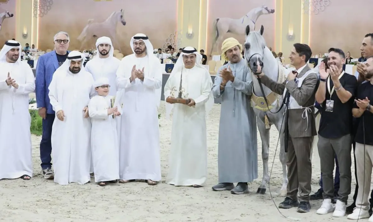 القرقاوي يتوج أبطال بطولة دبي الدولية للجواد العربي في نسختها الـ23