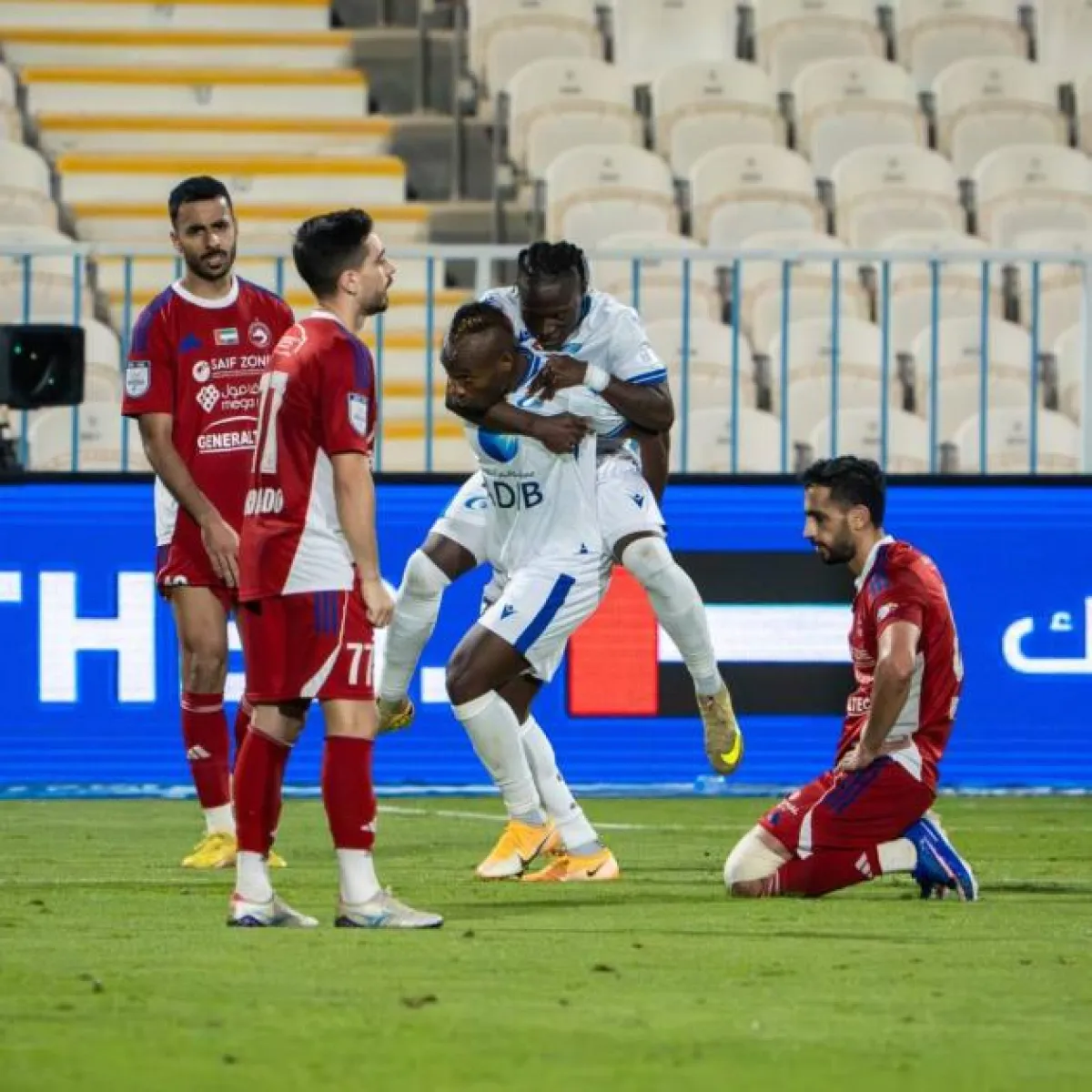 بني ياس والشارقة يتعادلان 1-1 في الدوري