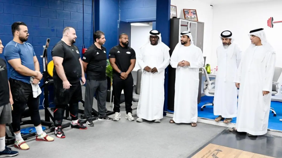ثلاثي رفع الأثقال الإماراتي يستعد لبطولة آسيا في الهند