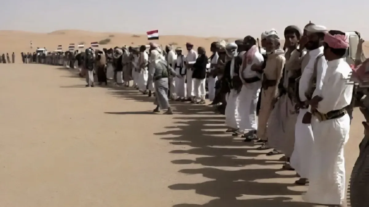 قبائل مأرب والجوف تدين اختطاف الشيخ الحزمي وتعلن النكف القبلي