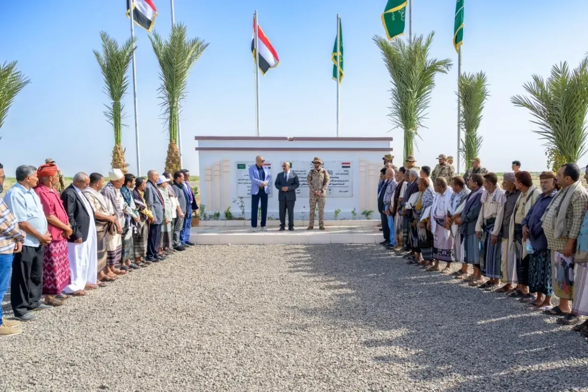 وضع حجر الأساس لمشاريع تنموية استراتيجية بالساحل الغربي بتمويل سعودي