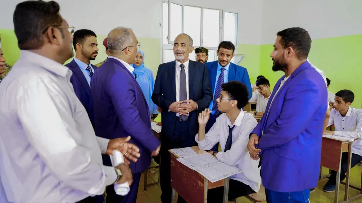 الصبيحي يطلق ماراثون الثانوية العامة لـ 93 ألف طالب في المحافظات المحررة